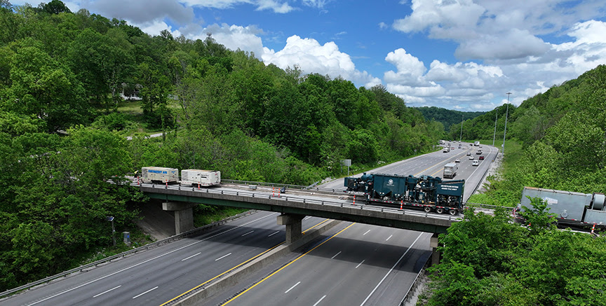 Single lane closures on I-64 East at Hulbert Heights Bridge